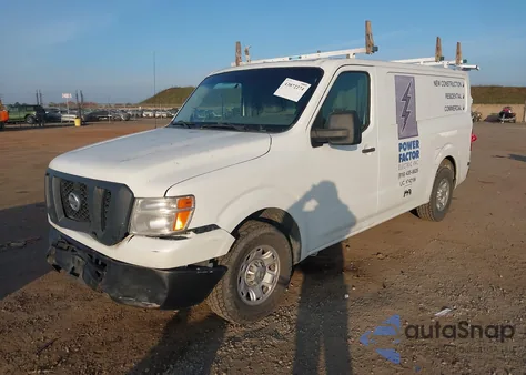 2016 Nissan Nv Cargo Nv1500 Sv V6 z USA, uszkodzony, nr VIN 1N6BF0KM2GN801823